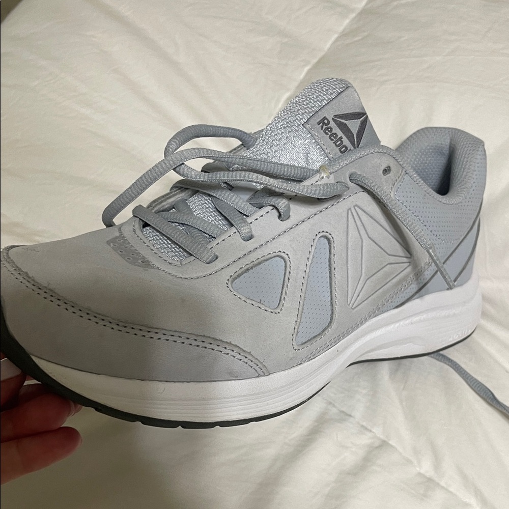 Reebok Light Gray Running Shoe